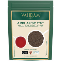 Vahdam, Assam Ctc Black Tea Loose Leaf 170+ Cups (12Oz) Strong, Bold & Rich Assam Tea Loose Leaf | Pure Assam Chai Tea | Pure Unblended Single Origin Black Loose Leaf Tea | Vacuum Sealed