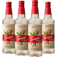 Torani Puremade Syrup, Vanilla, 25.4 Ounces (Pack Of 4)