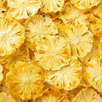 Mkostlich Dried Pineapple Slices, Dehydrated Pineapple Slices For Cocktail Garnish Drinks Baking Fruit Tea, No Sugar Added No Sulphur, Edible Dry Pineapple Flowers, 100G/3.52Oz (Pack Of 1)