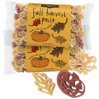 Pastabilities Fun Shaped Pasta For Kids - Fall Festival - Pumpkin And Leaf Holiday Theme, Non-Gmo Natural Wheat And Vegetable Pasta, All-Natural, Kosher Certified, Made In The Usa, (2 Pack, 14 Oz)