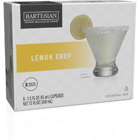 Bartesian Lemon Drop Cocktail Mixer Capsules, Pack Of 8 Cocktail Capsules, For Bartesian Premium Cocktail Maker (55446)