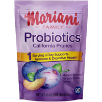 Mariani Probiotic Prunes, 30 Oz - Resealable Bag, Dried Pitted Plums With Ganedenbc30 Probiotic Cultures, High Fiber, Supports Digestive Health