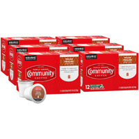 Community Coffee Pecan Praline Flavored 72 Count Coffee Pods, Medium Roast, Compatible With Keurig 2.0 K-Cup Brewers, 12 Count (Pack Of 6)