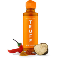 Truff Buffalo Sauce, Gourmet Hot Sauce With Red Cayenne Peppers, Black Truffle Oil, Agave Nectar, Unique Flavor Experience In A Bottle, 6 Oz.