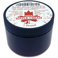 Nova Maple Cream - Pure Grade-A Maple Cream Butter Spread (1 Pound)