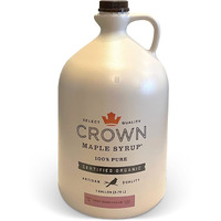 Crown Maple Organic Grade A Maple Syrup, Very Dark, 128 Fl. Oz (Pack Of 1)