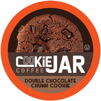 Cookie Jar Double Chocolate Chunk Flavored Coffee Pods For Keurig K Cup Brewers, 40 Count - Rich Chocolate Flavor In Every Cup, Perfect For Dessert Lovers