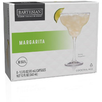 Bartesian Margarita Cocktail Mixer Capsules For Cocktail Machine - Home Bar Mixology Cocktails Mix Pod Capsule Set To Use With The Bartesian Cocktail Drink Maker Machine - Pack Of 8