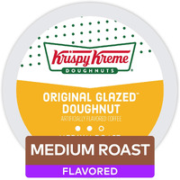 Krispy Kreme Original Glazed Doughnut, Single-Serve Keurig K-Cup Pods, Flavored Medium Roast Coffee, 72 Count