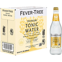 Fever Tree Indian Tonic Water - Premium Quality Mixer - Refreshing Beverage For Cocktails & Mocktails. Naturally Sourced Ingredients, No Artificial Sweeteners Or Colors - 500 Ml Bottles - Pack Of 8