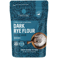 Rye Flour 2Lb / 32Oz, Dark Rye Flour For Bread, Pumpernickel Flour, Rye Bread Flour, Rye Flour For Baking, 100% Whole Rye Flour, Non-Gmo.