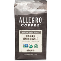 Allegro Coffee Organic Italian Roast Ground Coffee, 12 Oz