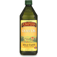 Pompeian Mild Taste Olive Oil, Perfect For Roasting & Sauteing, Naturally Gluten Free, Non-Allergenic, Non-Gmo, 32 Fl. Oz.
