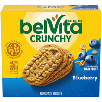 Belvita Blueberry Breakfast Biscuits, 5 Packs (4 Biscuits Per Pack)