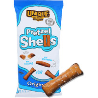 Unique Snacks Original Pretzel Shells, Delicious Homestyle Baked Snack Bag, Vegan, Ou Kosher, And Non-Gmo Food, No Artificial Flavor, 10 Oz. Bag, Pack Of 6