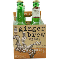 Maine Root, Soda Ginger Brew, 12 Fl Oz, 4 Pack