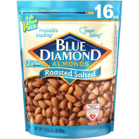 Blue Diamond Almonds, Roasted Salted, 16 Ounce
