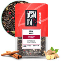 Tiesta Tea - Chai Love Tea | Spiced Chai Black Tea | Premium Loose Leaf Tea Blend | High Caffeinated Black Tea | Make Hot Or Iced Tea & Brews Up To 25 Cups - 1.9 Ounce Resealable Pouch