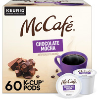 Mccafe Chocolate Mocha Coffee, Keurig Single Serve Coffee K-Cup Pods, Flavored Coffee, 60 Count, (6 Packs Of 10)