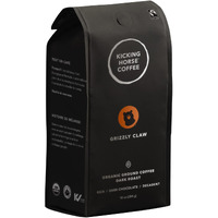 Kicking Horse Coffee Grizzly Claw, Dark Roast, Ground, Certified Organic, Fairtrade, Kosher, Black, 60 Oz, Pack Of 6