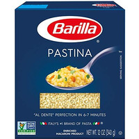 Barilla Pastina Pasta, 12-Ounce (Pack Of 8)