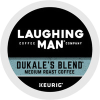 Laughing Man Dukale's Blend, Single-Serve Keurig K-Cup Pods, Medium Roast Coffee, 16 Count