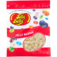 Jelly Belly French Vanilla Jelly Beans - 1 Pound (16 Ounces) Resealable Bag - Genuine, Official, Straight From The Source