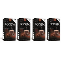 Hot Chocolate Nespresso Compatible Capsules Hot Cocoa Pods - Smooth & Creamy - 4 Boxes - 40 Pod Package
