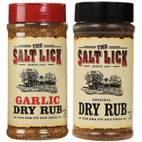 The Salt Lick Original Bbq And Garlic Dry Rub 12 Oz - 2 Pack