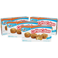 Drake's Coffee Cakes, 40 Individually Wrapped Breakfast Pastries, Tan 133, Cinnamon, 52.12 Oz (Pack Of 4)
