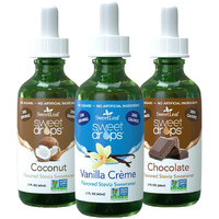 Sweetleaf Sweet Drops Stevia Liquid Sweetener, Variety 3-Pack - Vanilla Crme, Coconut, And Chocolate, 2 Oz Each