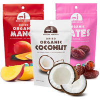 Mavuno Harvest Organic Dried Fruit Variety Pack | Dried Mango, Coconut, And Dates | Healthy, Vegan, No Sugar Added, Non Gmo Snacks For Kids & Adults | 2 Ounce, Pack Of 3