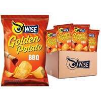 Wise Snack Bbq Potato Chips Bulk Snack Chips For Fun And Tasty Snacking 0.75 Ounce 40 Count, Gluten Free, 0G Trans Fat, No Preservatives