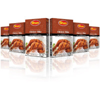 Shan - Chicken Tikka Masala Mix (50G) - Seasoning Packets For Tikka Masala (Pack Of 6)