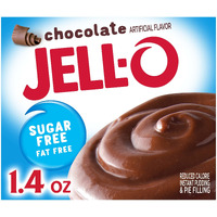 Jell-O Instant Chocolate Sugar-Free Fat Free Pudding & Pie Filling (1.4 Oz Boxes, Pack Of 24)