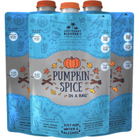 Lt. Blender's Pumpkin Spice In A Bag Cocktail Mixer - Each Bag Makes 1/2 Gallon Of Cocktails - Add Alcohol Or Make As A Mocktail (Pack Of 3)