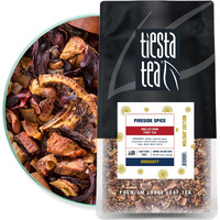 Tiesta Tea - Fireside Spice, Mulled Wine Herbal Tea, Premium Loose Leaf Tea Blend, Non Caffeinated Holiday Teas, Make Hot Or Iced Tea & Brews Up To 200 Cups - 16 Ounce Resealable Bulk Pouch