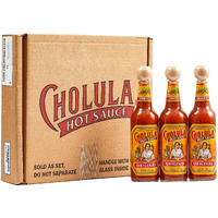 Cholula Original Hot Sauce 12 Fl Oz Multipack, Great Hot Sauce Lover Gift Set, 3 Count
