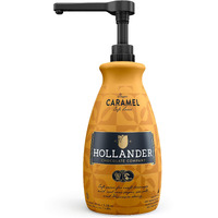 Classic Caramel Caf   Sauce By Hollander Chocolate Co. | For Caramel Lattes & Deserts | Perfect For The Professional Or Home Barista - Net Wt. 91Oz (64 Fl Oz) Large Bottle (Pump Included)