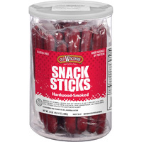 Old Wisconsin Beef Snack Sticks, High Protein, Gluten Free, 24 Ounce Resealable Jar