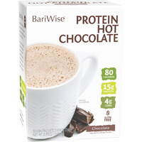 Bariwise Protein Hot Chocolate, Hot Cocoa, Low Sugar, Low Carb, Keto Friendly & Gluten Free (7Ct)