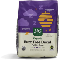 365 By Whole Foods Market, Coffee Buzz Free Decaf Whole Bean Organic, 24 Ounce
