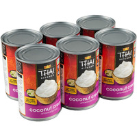 Thai Kitchen Unsweetened Coconut Cream, 13.66 Fl Oz (Pack Of 6)