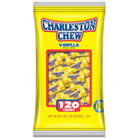 Charleston Chew Vanilla Flavor, Pack Of 120 .25 Oz. Bars
