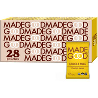 Madegood Chocolate Banana Granola Minis, 28 Count, Organic And Delicious Snacks