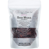 Purple Sea Moss | Irish Moss | Wildcrafted From St. Lucia | 100% Natural | Makes Over 50Oz Seamoss Gel - 4Oz
