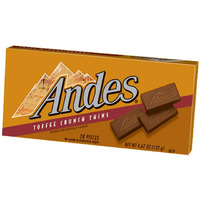 Andes Toffee Crunch Thins - 4.67-Oz. Box (Case Of 12)