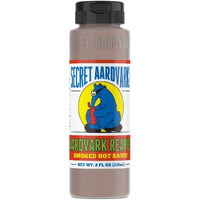 Secret Aardvark Reaper Hot Sauce - Carolina Reaper Hot Sauce, Smoky, Low Carb, Dairy Free, Spicy Bbq Sauce, Gluten-Free Hot Sauce & Marinade - 8 Fl Oz 1 Pack