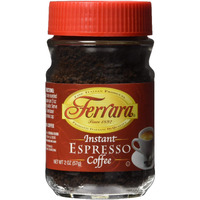 Ferrara Instant Espresso Coffee, 2 Oz (Pack Of 12)