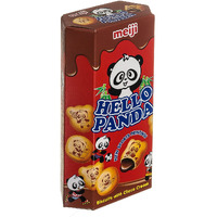 Meiji Hello Panda Biscuits With Chocolate Cream, 2-Ounce Boxes (Pack Of 20)